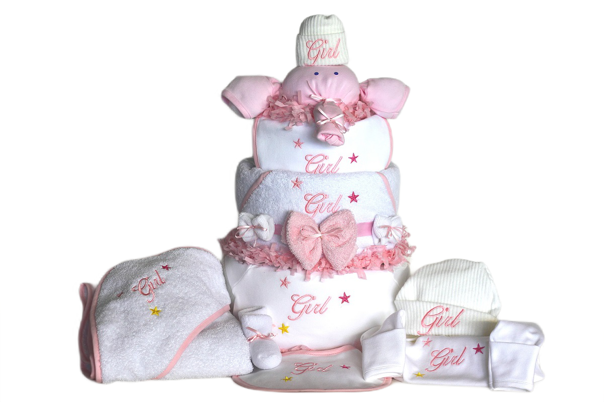 Baby Layette Set Cake