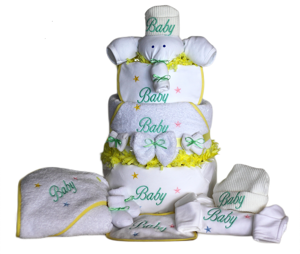 Baby Layette Set Cake