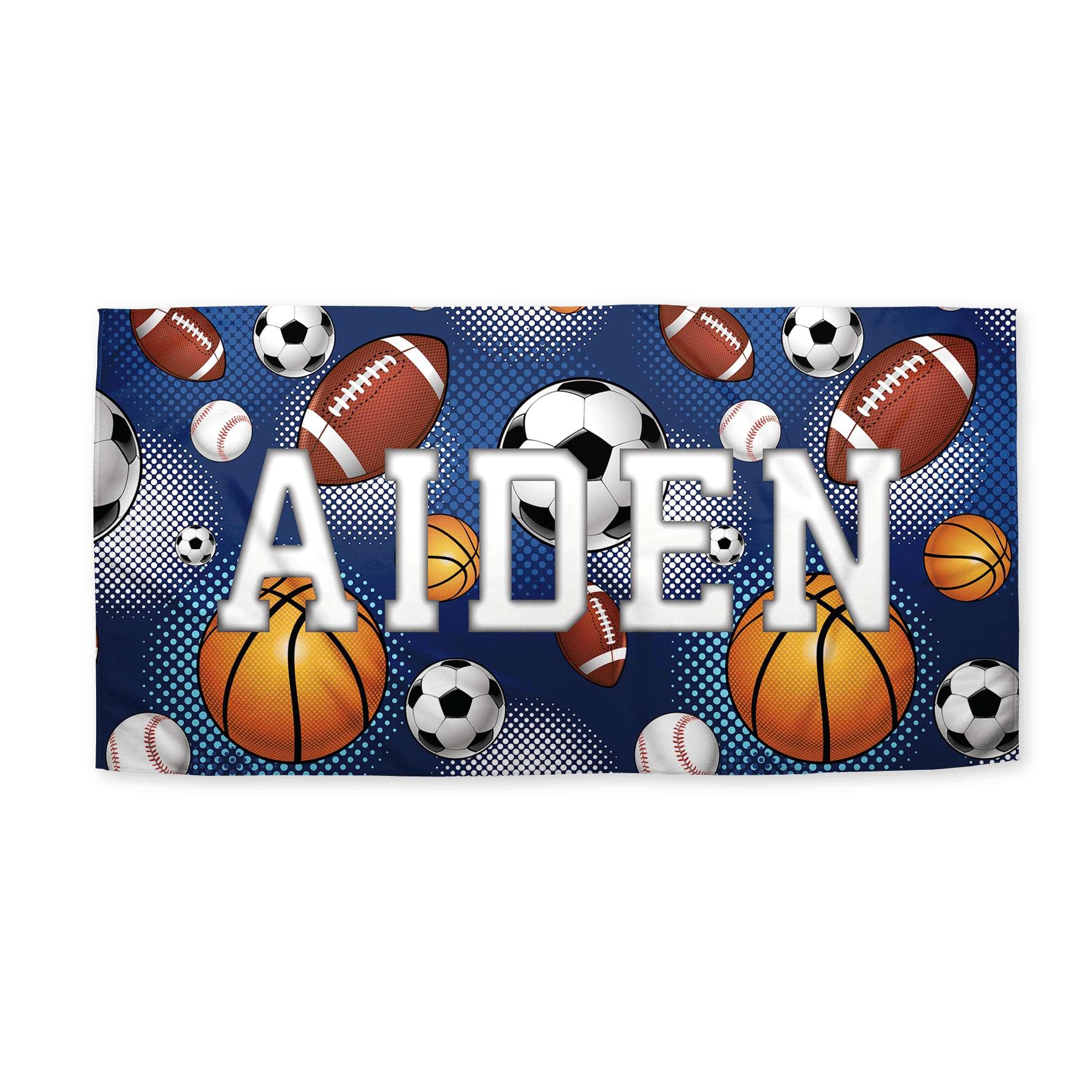 Sports Lover Custom Beach Towel