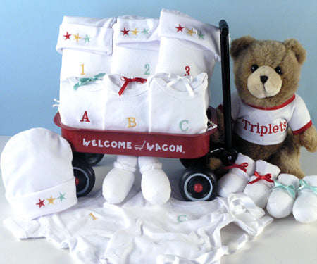 Welcome Wagon Gift For Triplets