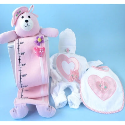 Hearts & Flowers Baby Girl Gift Set