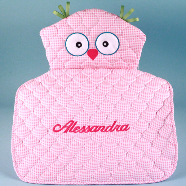 Owl Changing Pad Personalized Baby Girl Gift