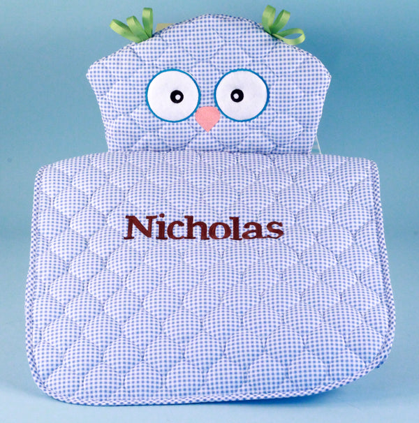 Owl Changing Pad Personalized Baby Boy Gift