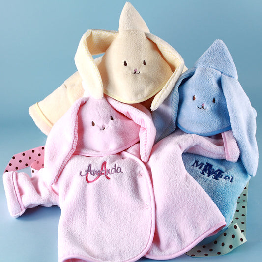 Hooded Bunny Jackets Personalized Baby Gift