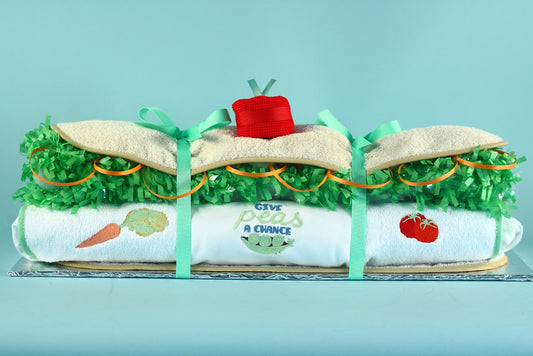 Vegetarian Hoagie Baby Gift Set