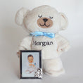 Load image into Gallery viewer, Personalized Irresistibly Plush Baby Blanket Baby Gift Sets
