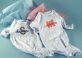 Load image into Gallery viewer, Personalized Newborn Gowns- Name & Initial by Silly Phillie
