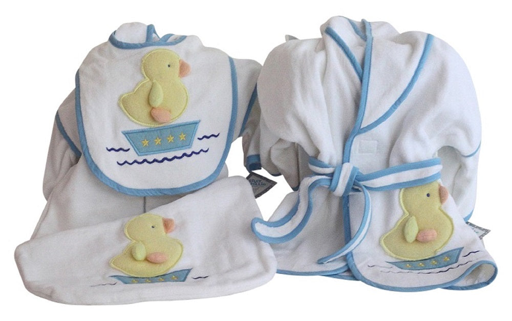 Ducks Ahoy Bath & Mealtime Baby Boy Gift